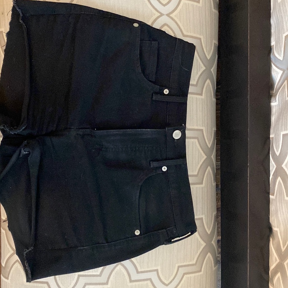 LAST CALL 3 for $35 Banana republic black denim shorts